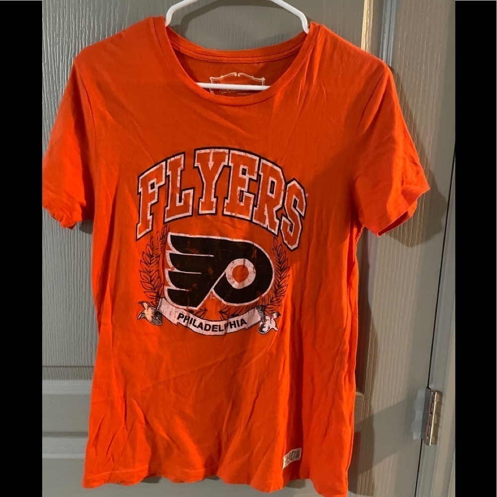 Mitchell And Ness Women's Philadelphia Flyers Large T-Shirt